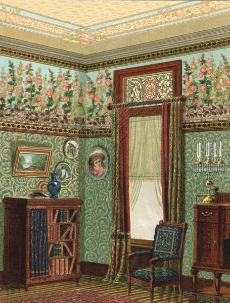 1885 A Morning Room