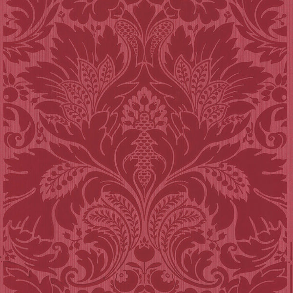 Red on Red - Wallpaper Remnant