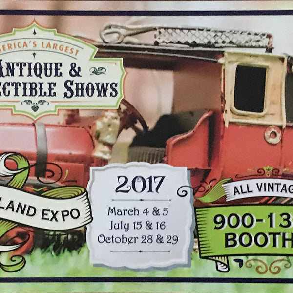 Visit us at the Antique & Collectible Show
