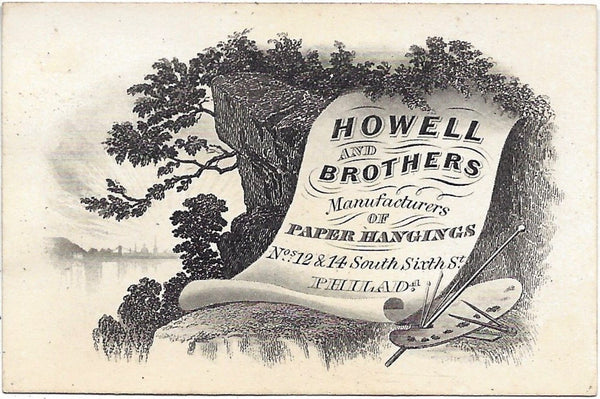 1870s Howell & Bros Trade Card - Bolling & Company