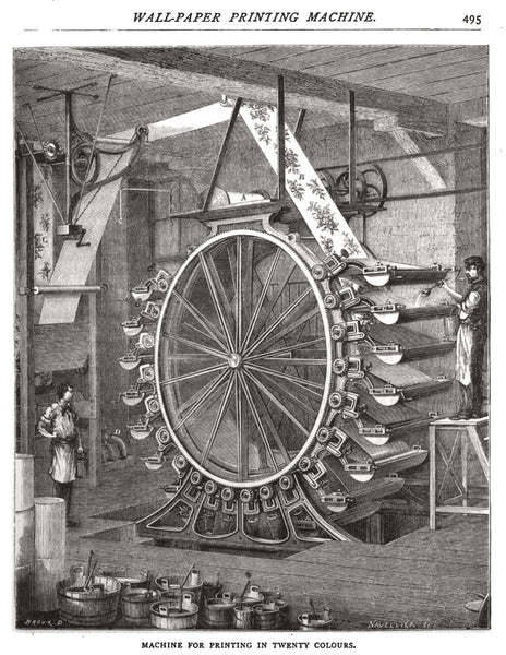 1878 (1873 original) 20-Color Printing Machine