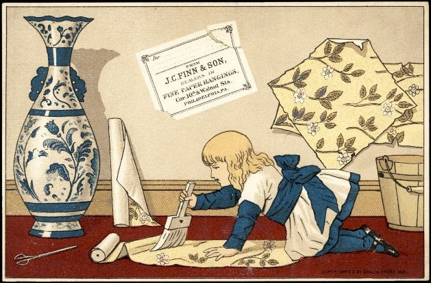 c.1881 J.C. Finn & Son Trade Card