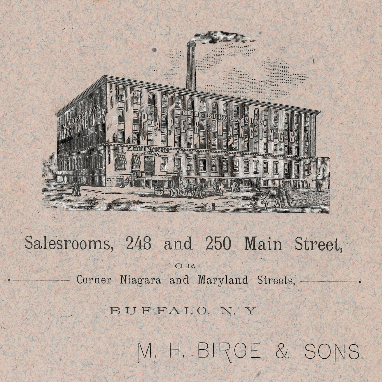 1884 Birge Factory View