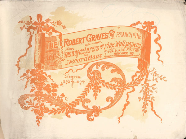 1893-1894 Season Robert Graves Co