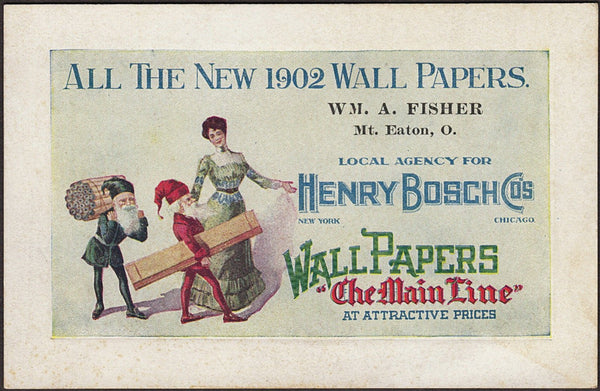 1902 Henry Bosch Trade Card