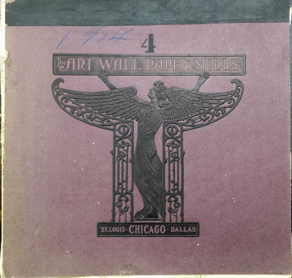 1914 Art Wall Paper Mills Book 4, Manufacturer