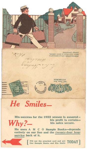 1921 American Wall Paper Company Mailer