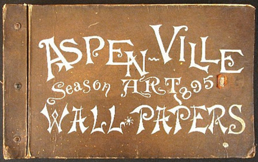 1895 Aspen-Ville Art Wall Papers, Jobber