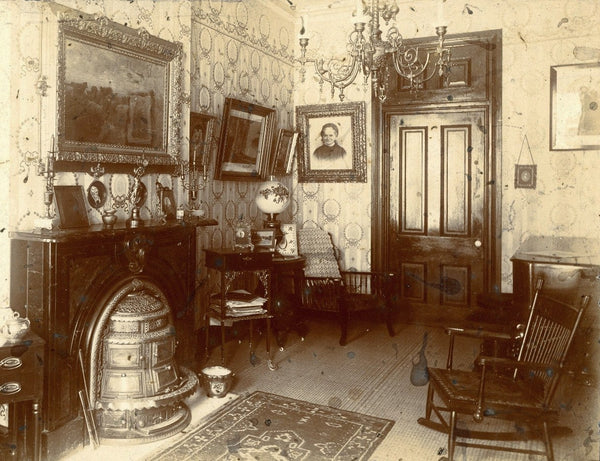 Empire Interior with Fireplace