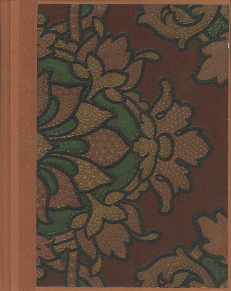 Tooled Leather Antique Wallpaper Journal - 8.5" x 11"