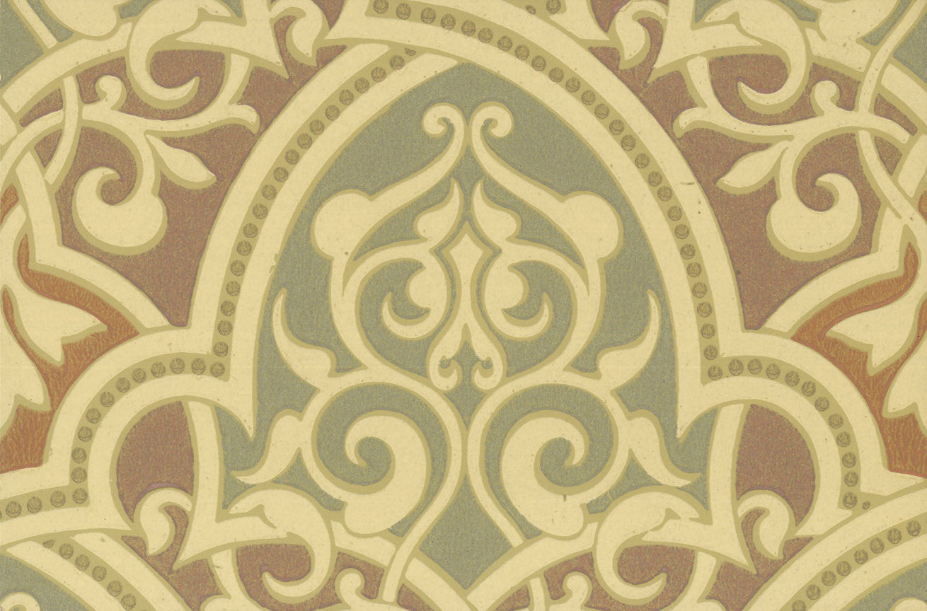 Moorish Piscine Antique Wallpaper Accent Panel
