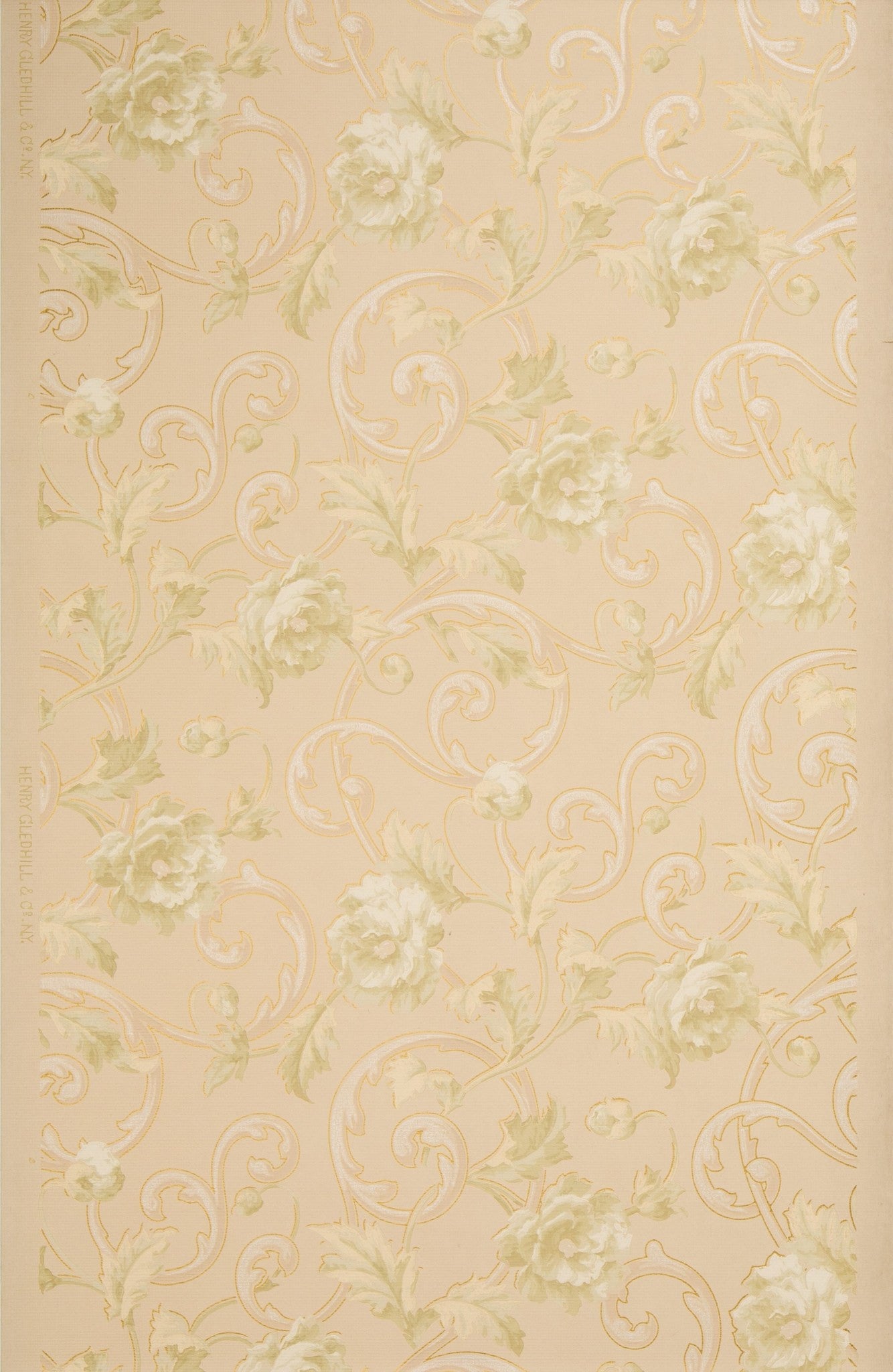 Galerie Chinoiserie Wallpaper - 1900-1 - Turqouise