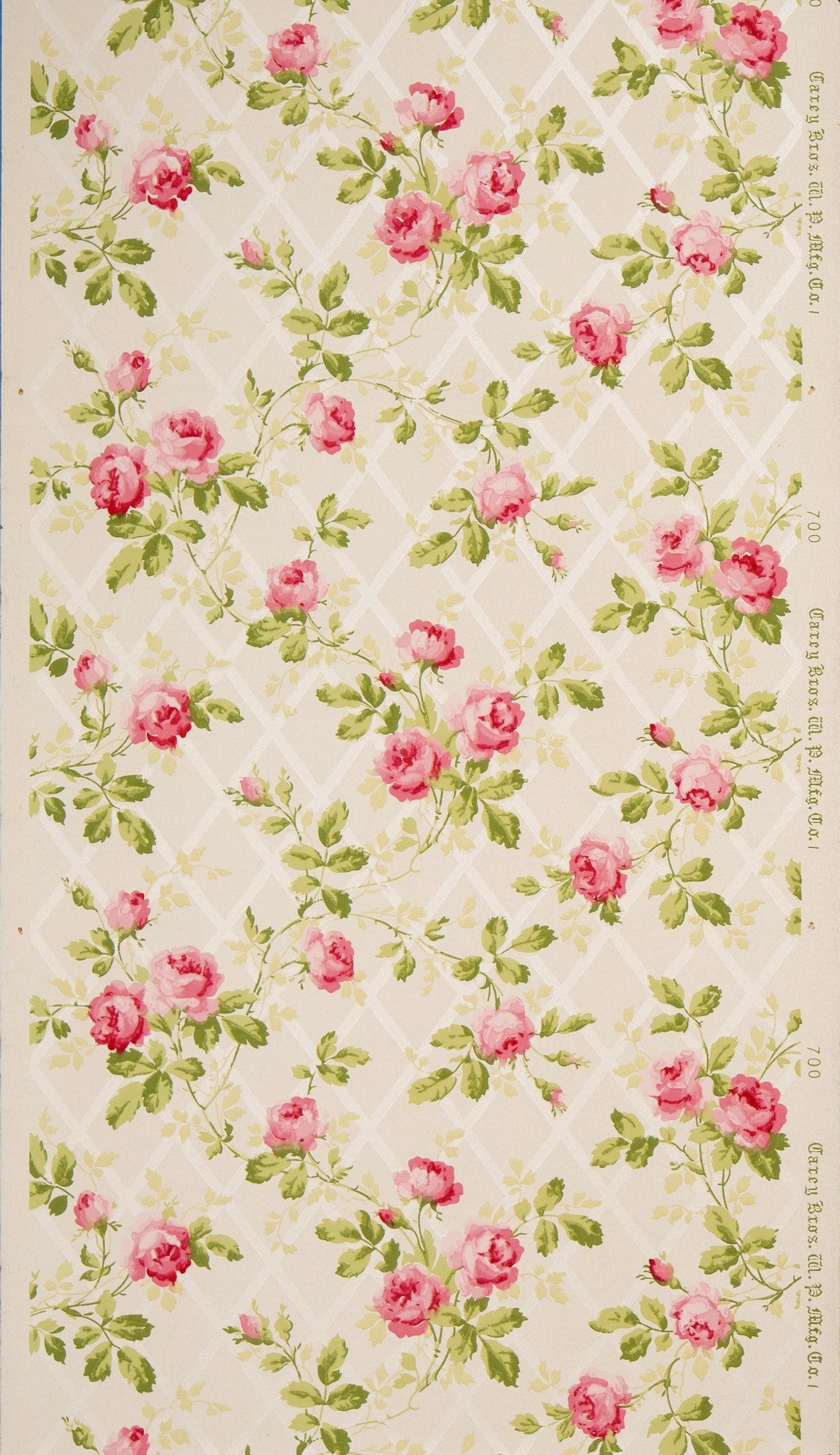 vintage pink roses wallpaper