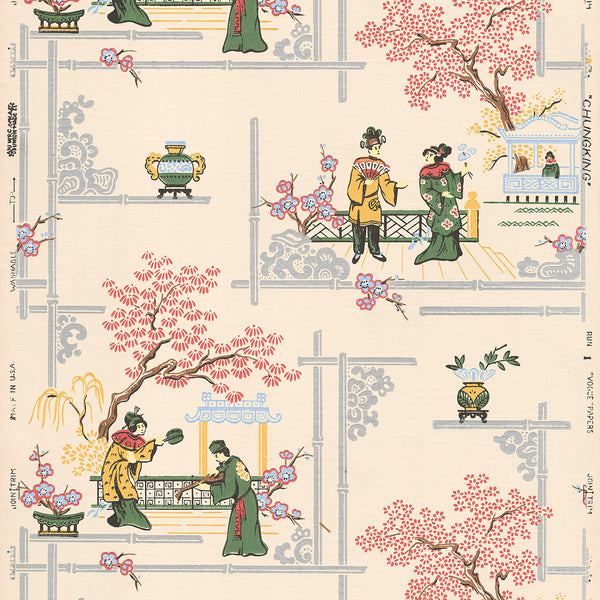Original Wallpaper Remnants Tagged "stylechinoiserie" Bolling & Company